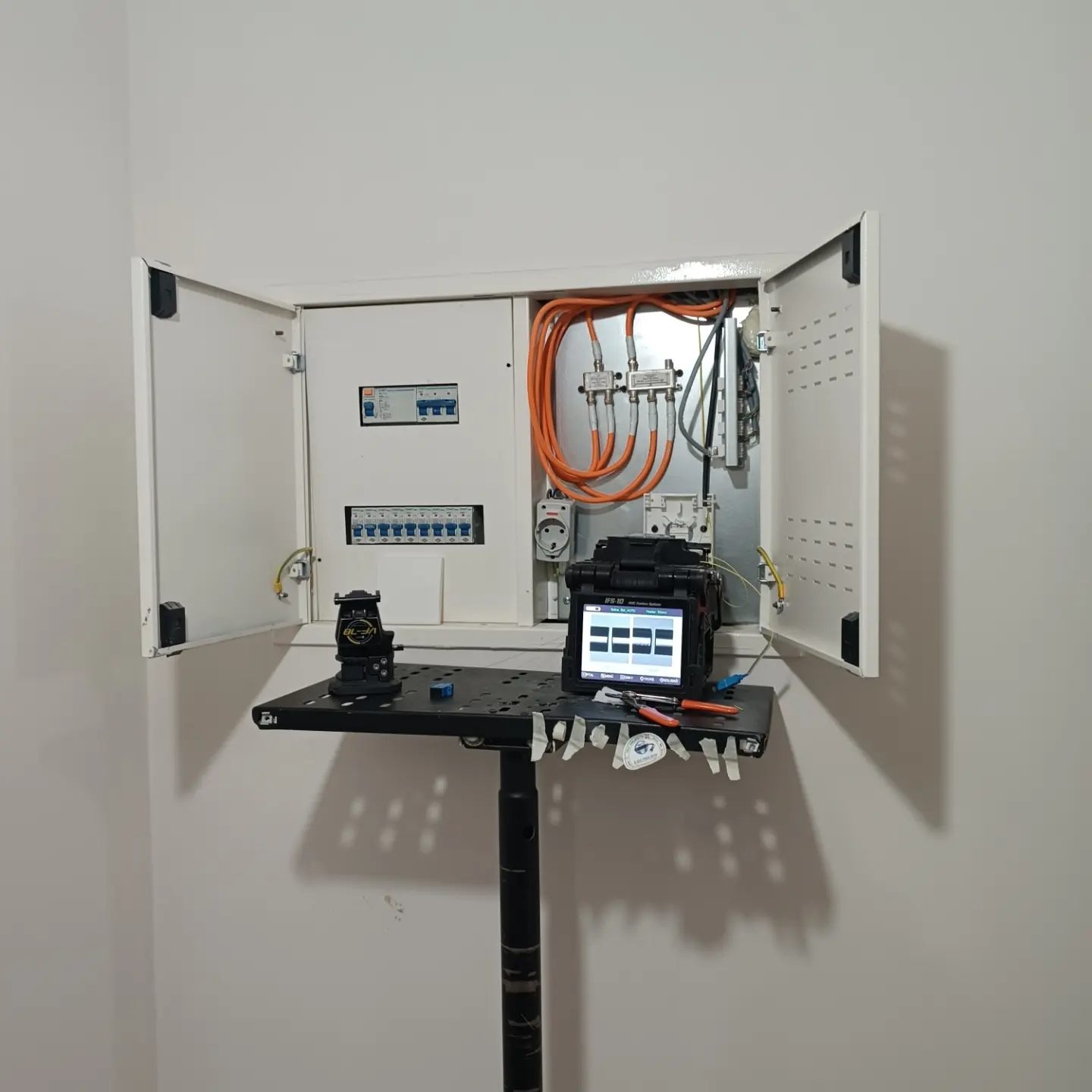 Fiber Optik Montaj Çalışması