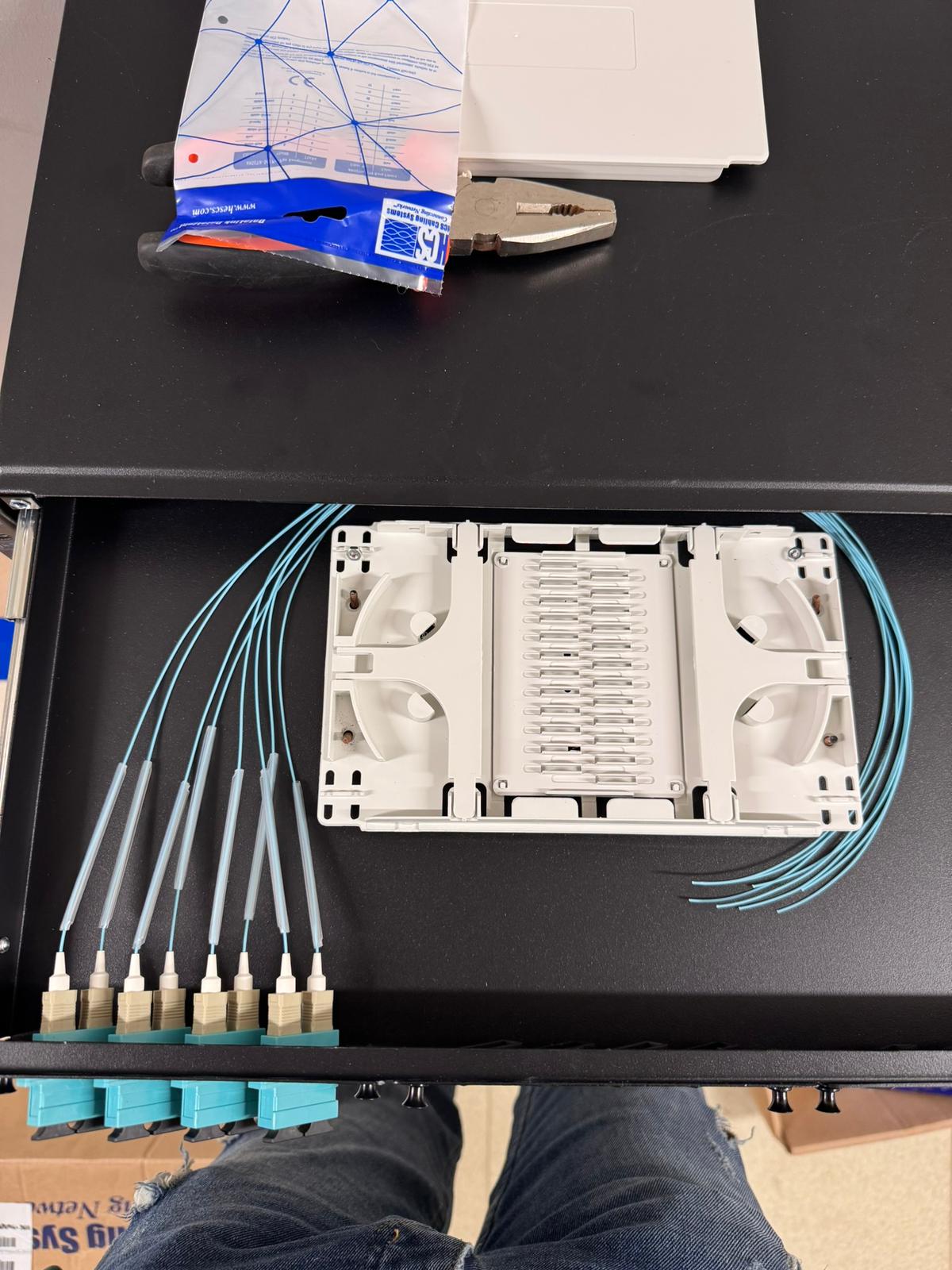 Fiber Optik Montaj Çalışması