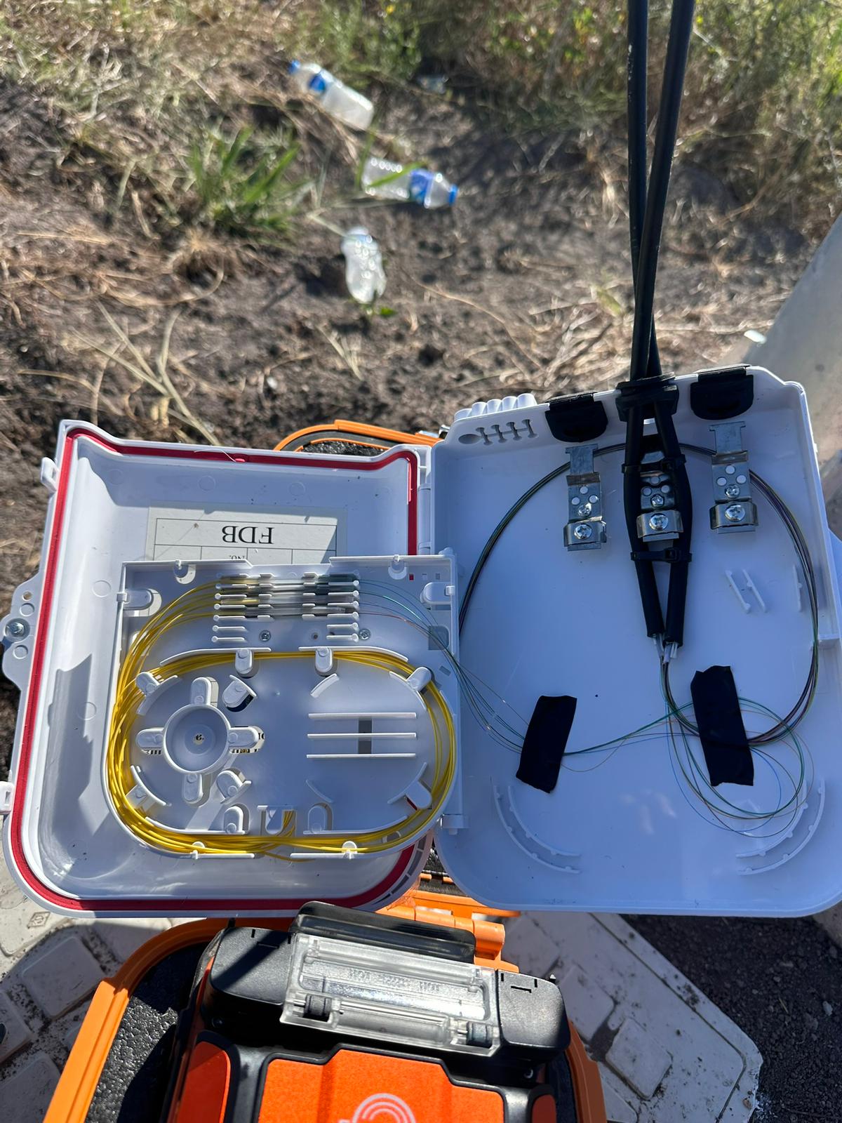 Fiber Optik Montaj Çalışması