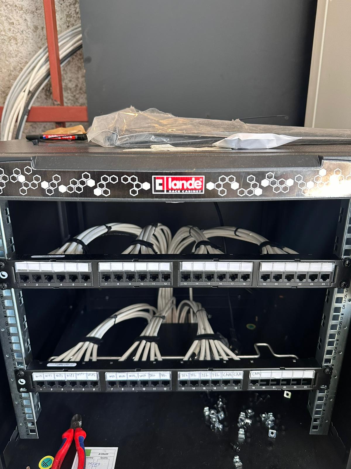 Fiber Optik Montaj Çalışması