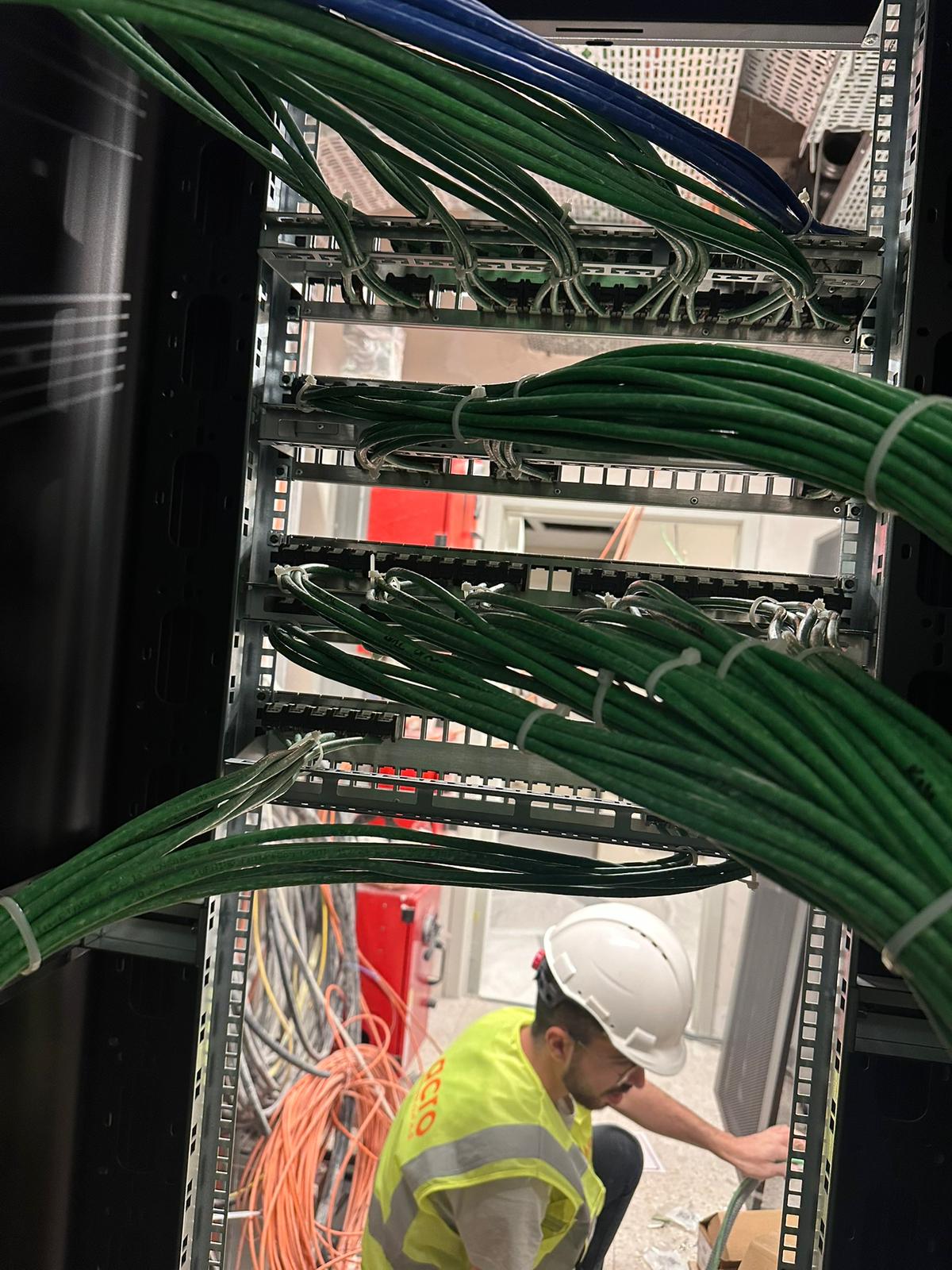 Fiber Optik Montaj Çalışması